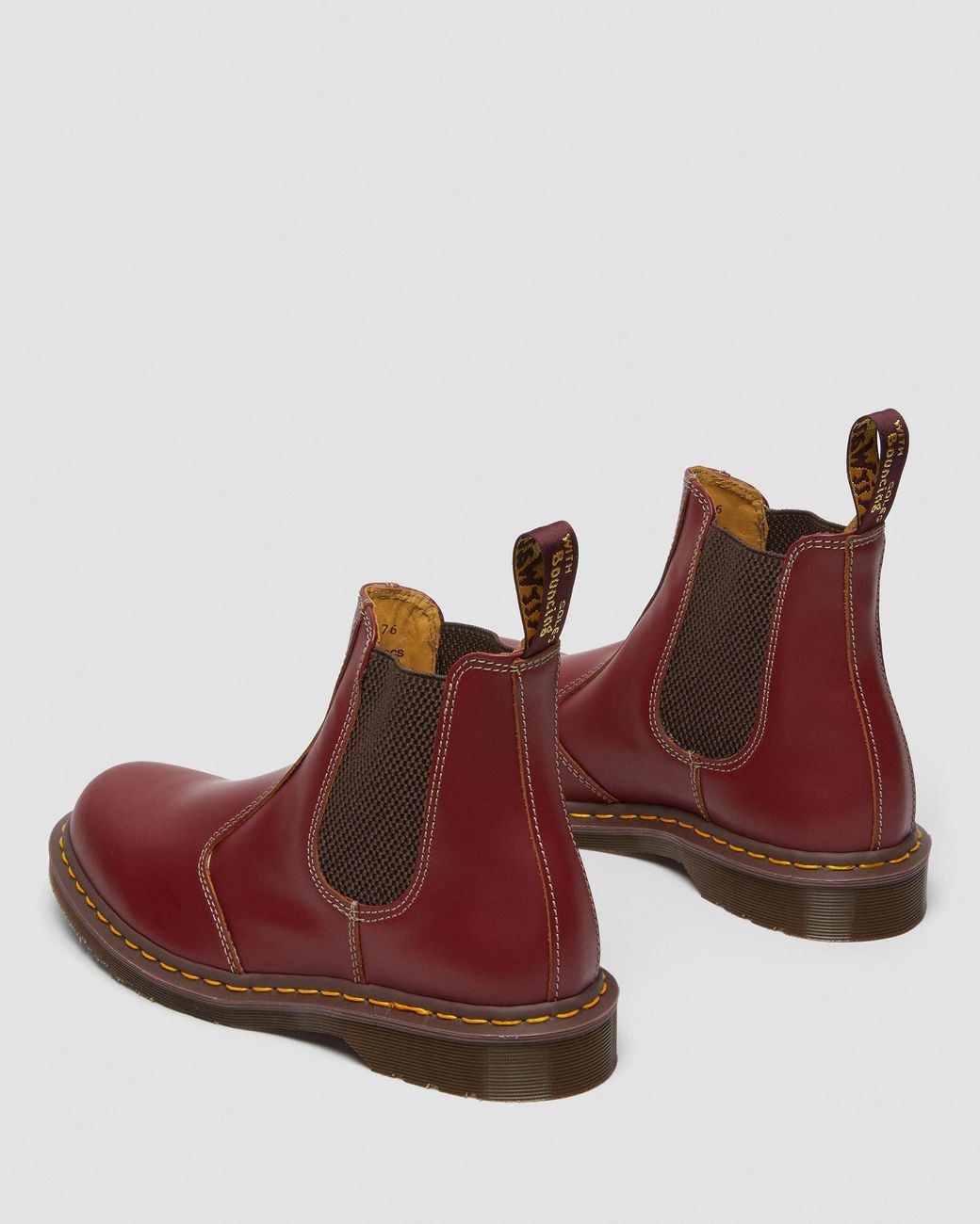 Dr. Martens Leather 2976 Vintage Made In England Chelsea Boots in Red | Lyst