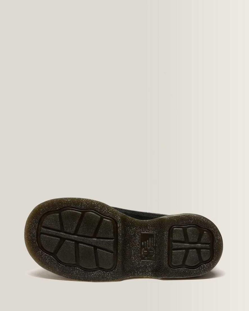 Dr. Martens Black Buzz 5-Eye Hair On Leather Shoes