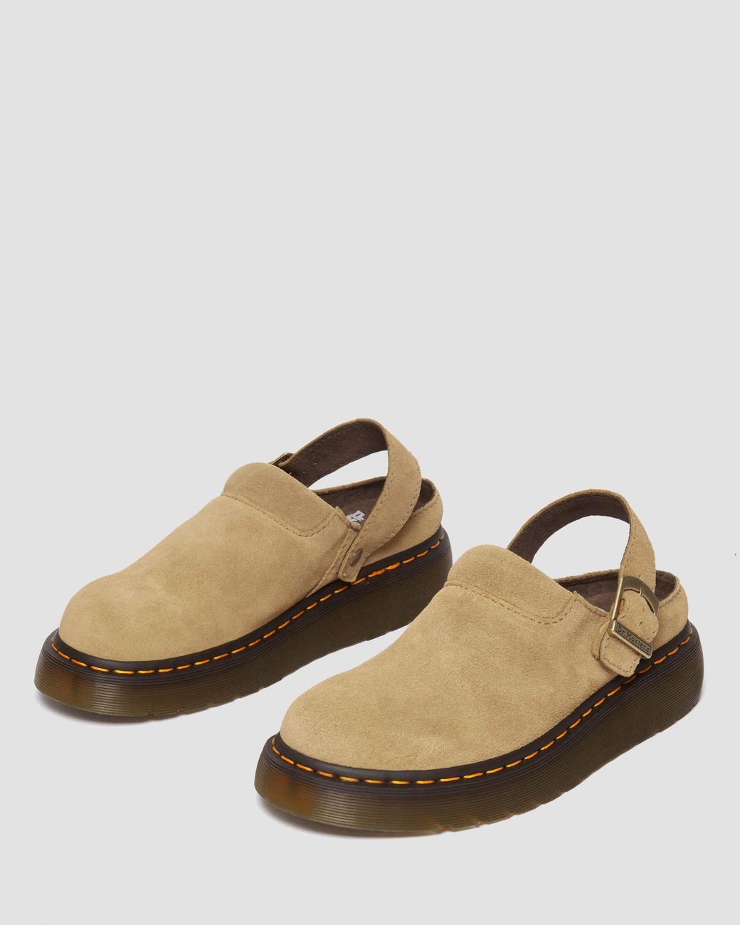Dr Martens★LAKETEN MULES★兼用★BRONX SUEDE PLATFORM Dr. Martens Laketen Bronx Suede Platform Mules Shoes for Men