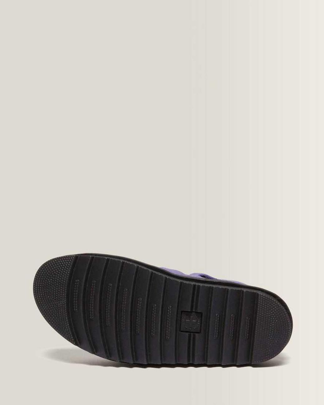 Dr. Martens Purple Kole Suede Sandals