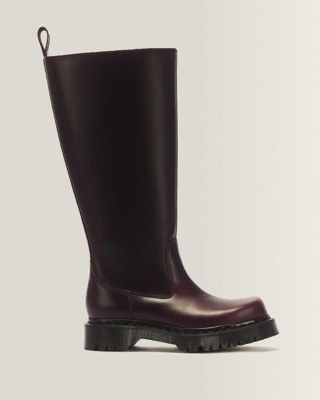 Dr. Martens Black Rejena Hi Explorer Wp Leather Tall Boots