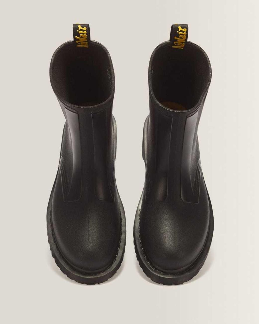 Dr. Martens Black 1460 Rain Boots for men
