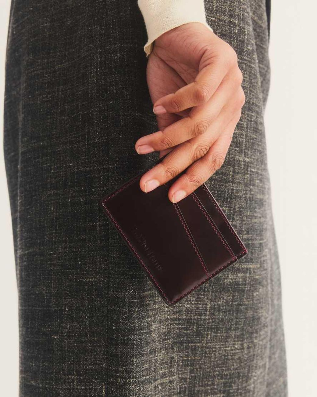 Dr. Martens Red Cardholder Ii Slg Cherry Oxford Rub Off