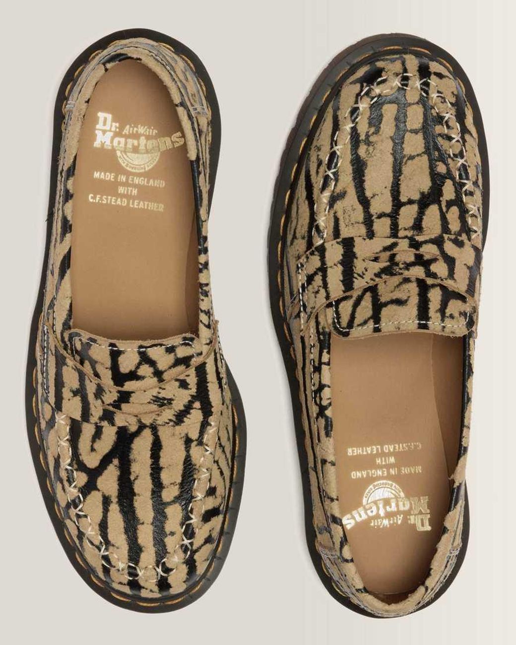 Dr. Martens Brown Delapre Suede Loafers for men