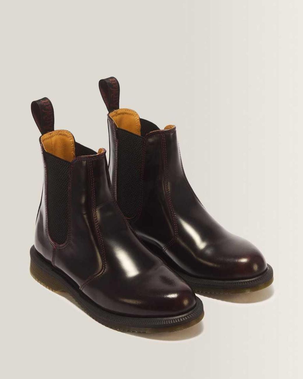Dr. Martens Black Flora Arcadia Chelsea Boots