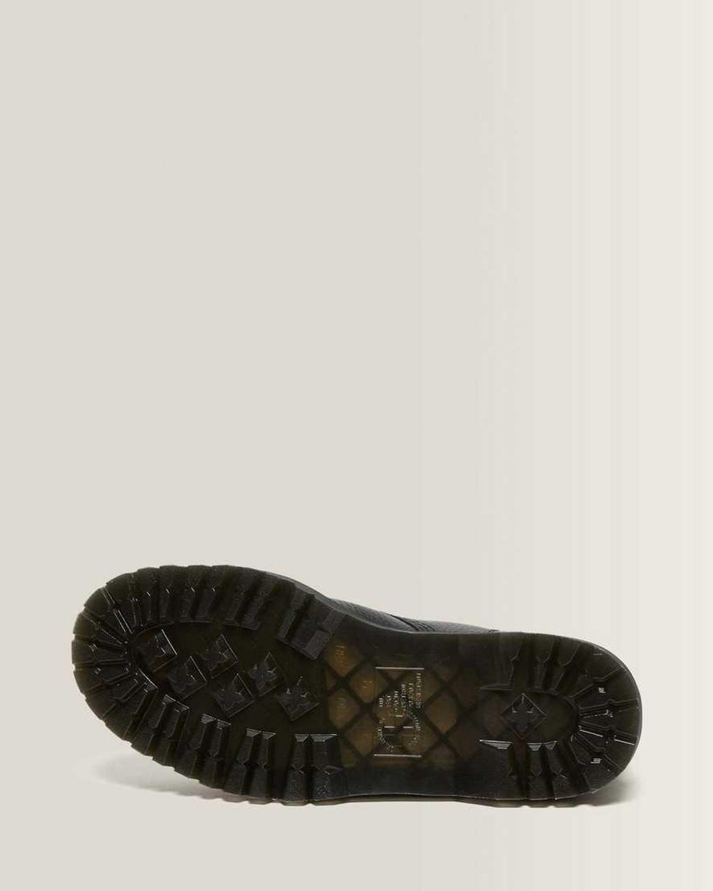 Dr. Martens Black 1460 Bex Faux Fur-Lined Leather Lace Up Boots for men
