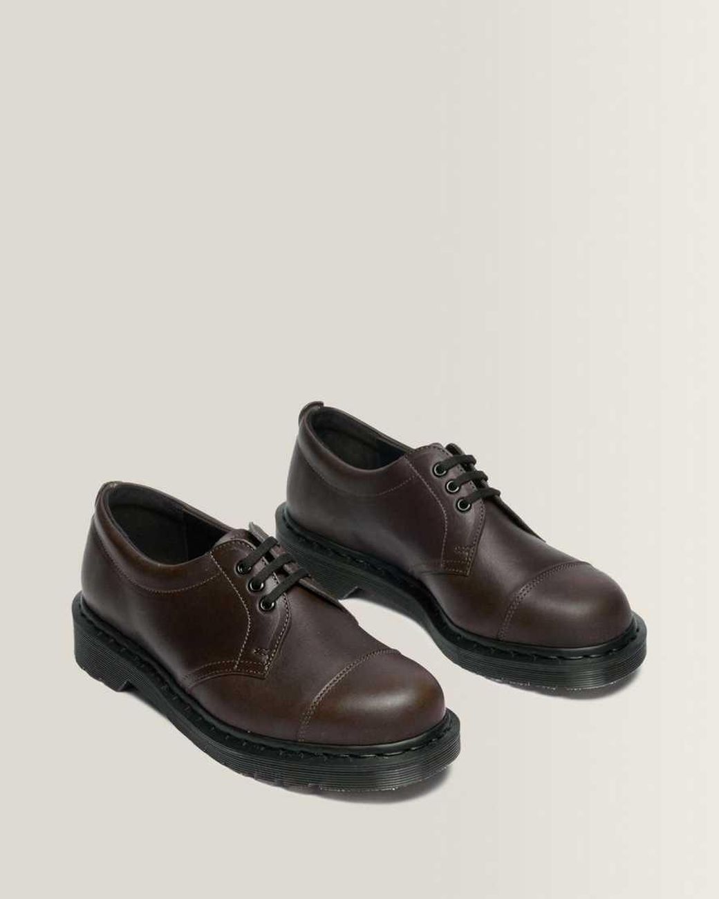 Dr. Martens Black 1461 Mhl Eye Leather Shoes for men