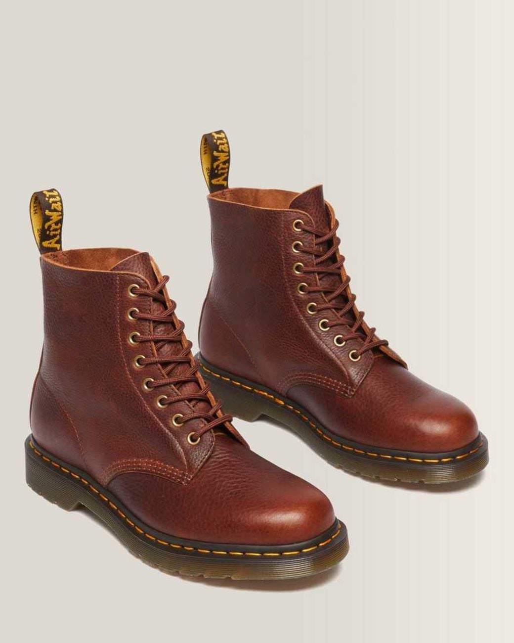 Dr. Martens Brown 1460 Ambassador Soft Leather Lace Up Boots for men