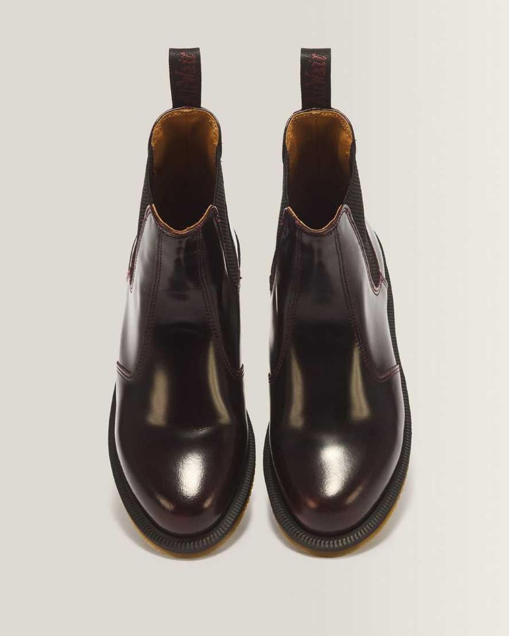 Dr. Martens Black Flora Arcadia Chelsea Boots