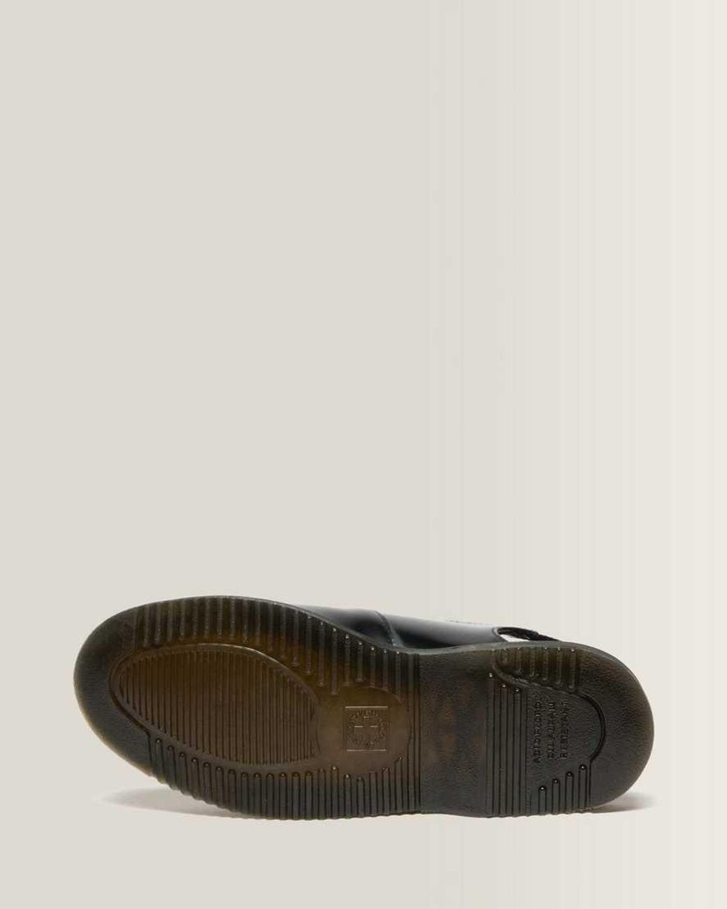 Dr. Martens Black Madaline Mary Jane Smooth Leather Sling Back Shoes