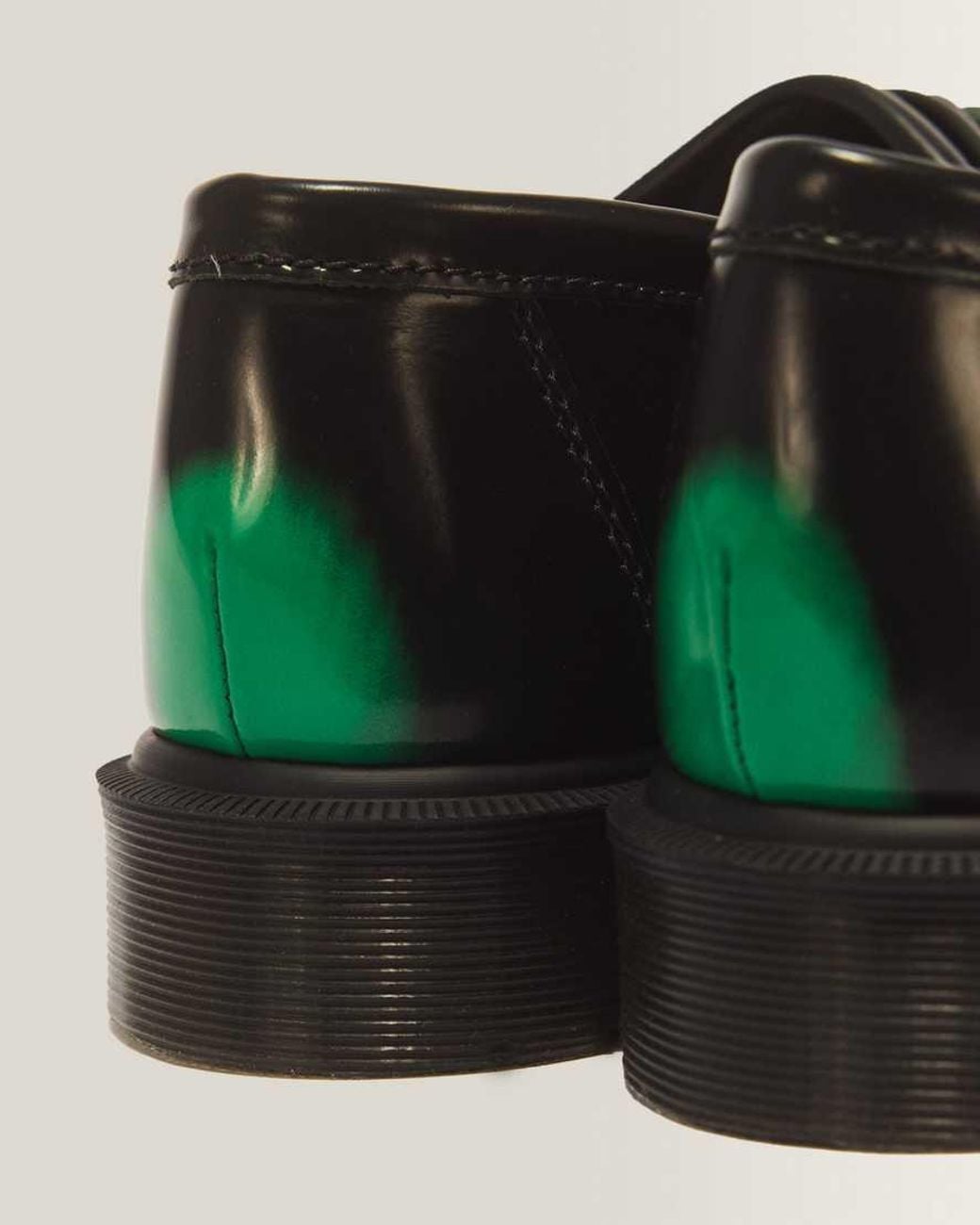 Dr. Martens Black Adrian Tassel Arcadia Rub Off Leather Loafers for men