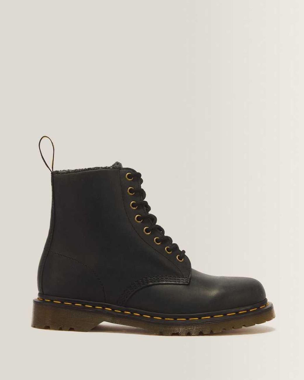 Dr. Martens Black 1460 Pascal Wl 8 Eye Crazy Horse Leather Boots