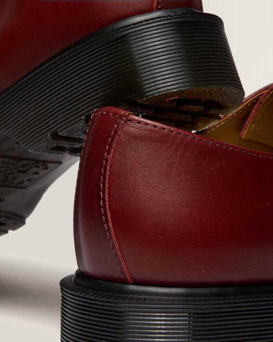 Dr. Martens Red 1461 Classic Calf Leather Shoes for men