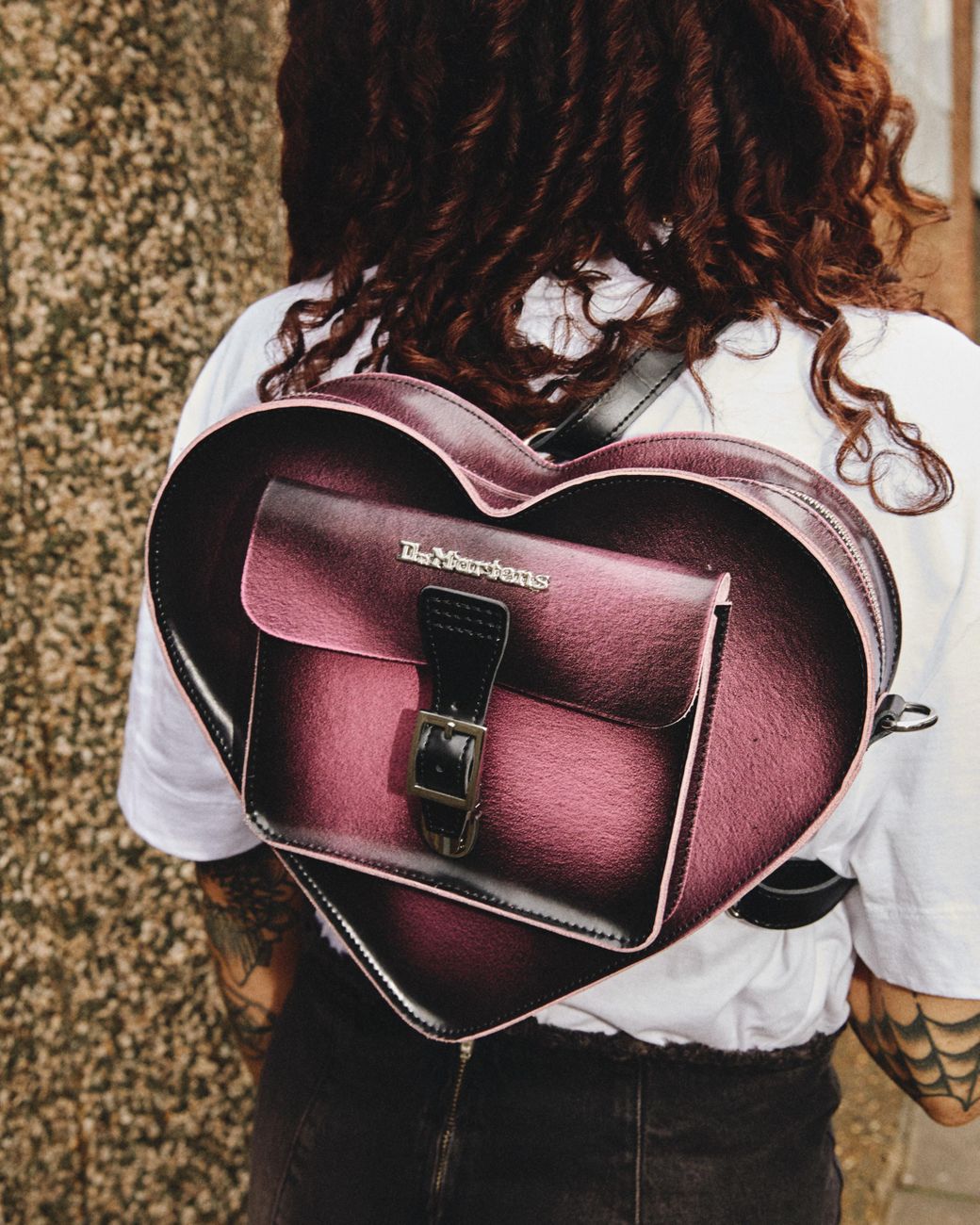 dr martens heart shaped leather backpack Dr. Transparent Backpack, Black Iridescent PU+Felix Rub Off : Clothing, Shoes & Jewelry for a sophisticated and contemporary effect Dr. Martens Heart Shaped Distressed