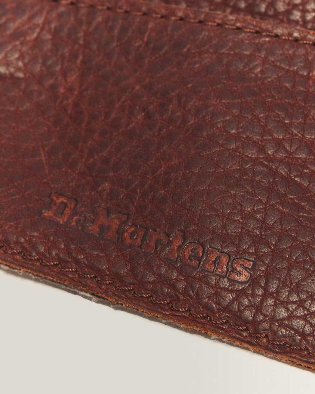 Dr. Martens Brown Ambassador Leather Cardholder Keyring