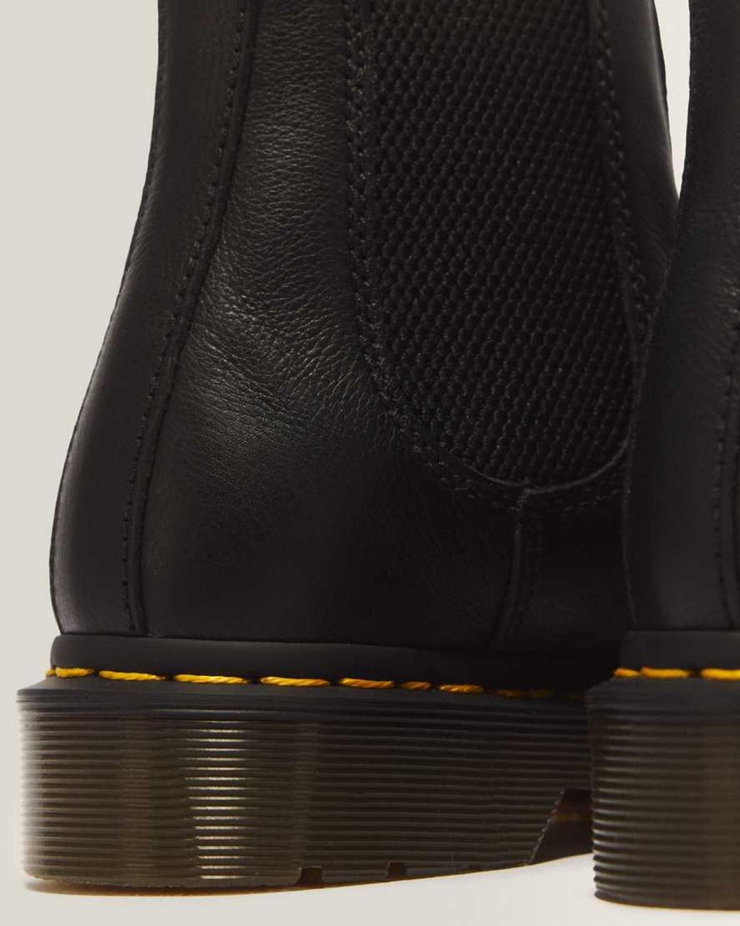 Dr. Martens Black 2976 Virginia Leather Chelsea Boots