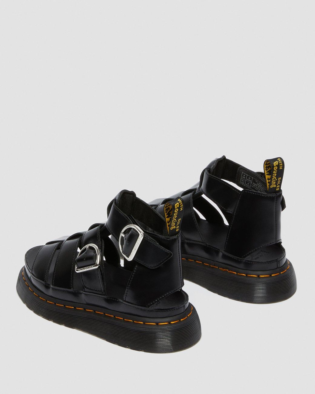 mackaye leather strap sandals