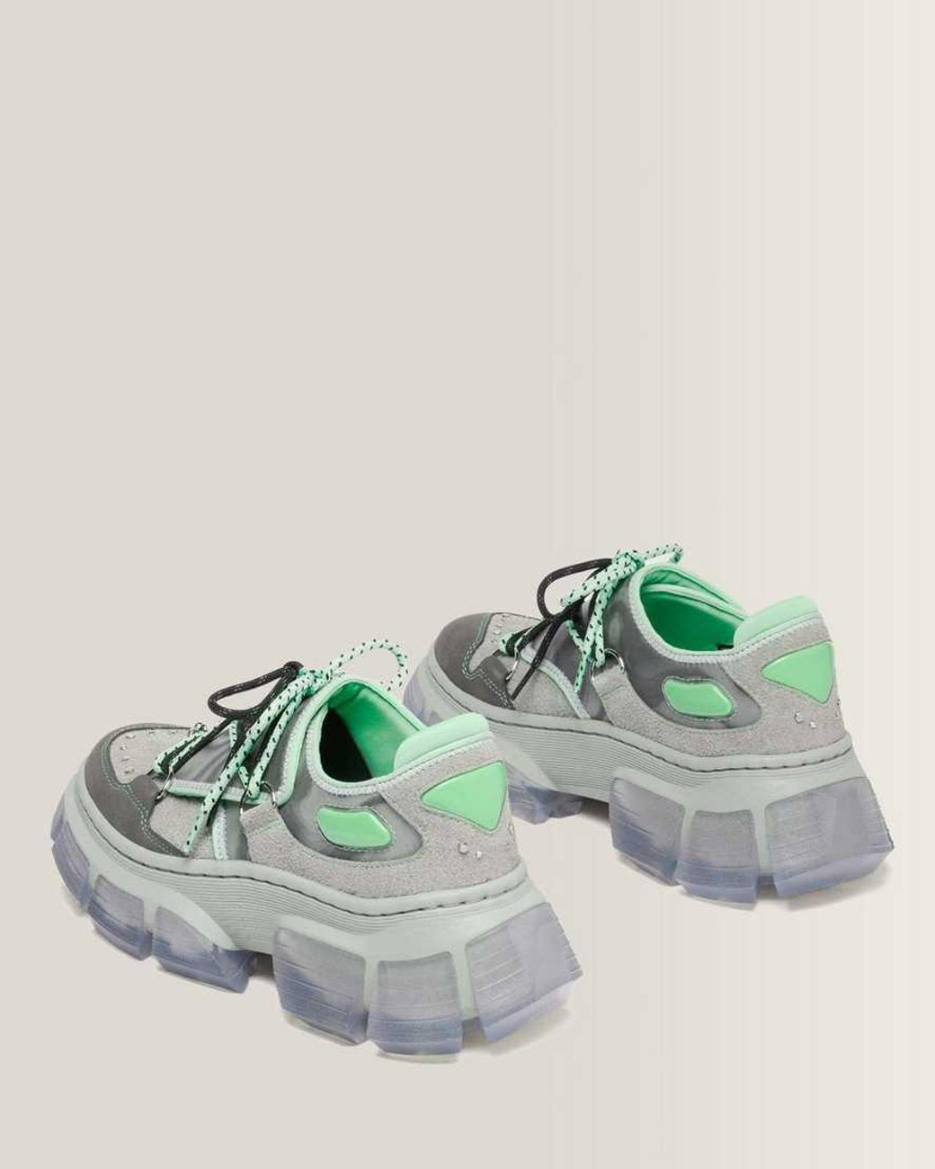 Dr. Martens Green 14Xx Dmxl 2.0 Guard Shoes for men