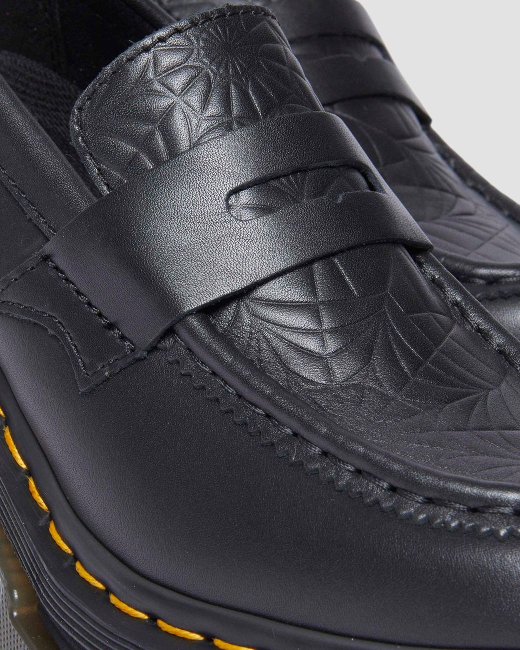 Dr. Martens Corran Wednesday Heeled Loafers in Black | Lyst