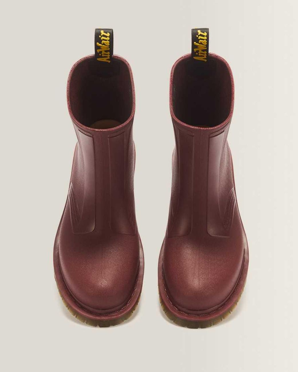 Dr. Martens Red 1460 Rain Pull On Waterproof Boots