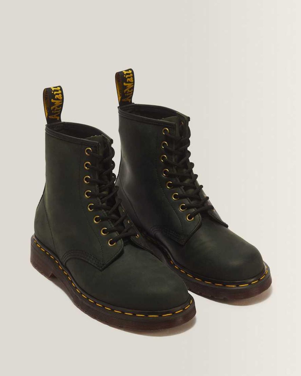 Dr. Martens Black 1460 Crazy Horse Leather Boots for men