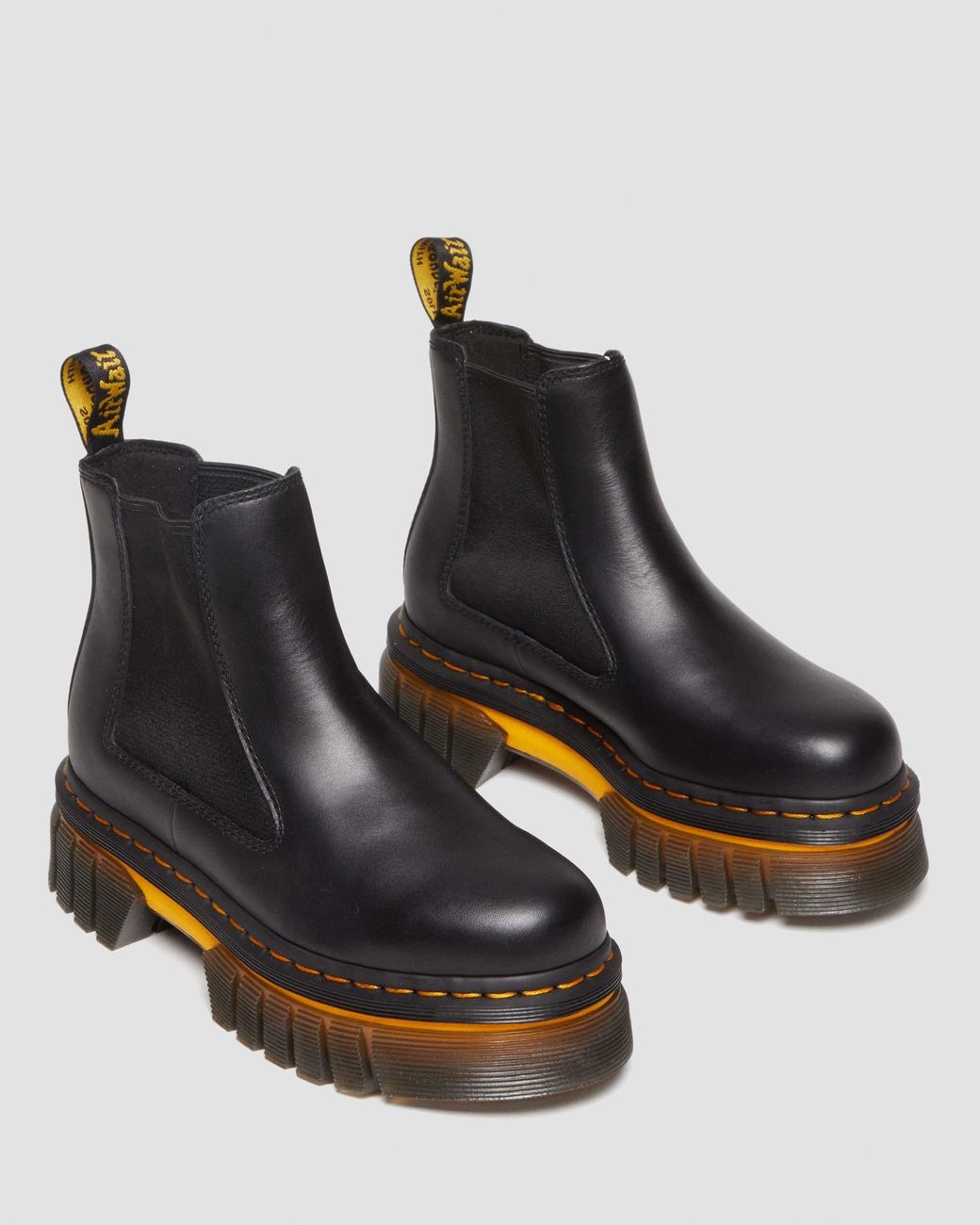 Dr. Martens Dr.martens Audrick Chelsea Boots In Black Leather | Lyst