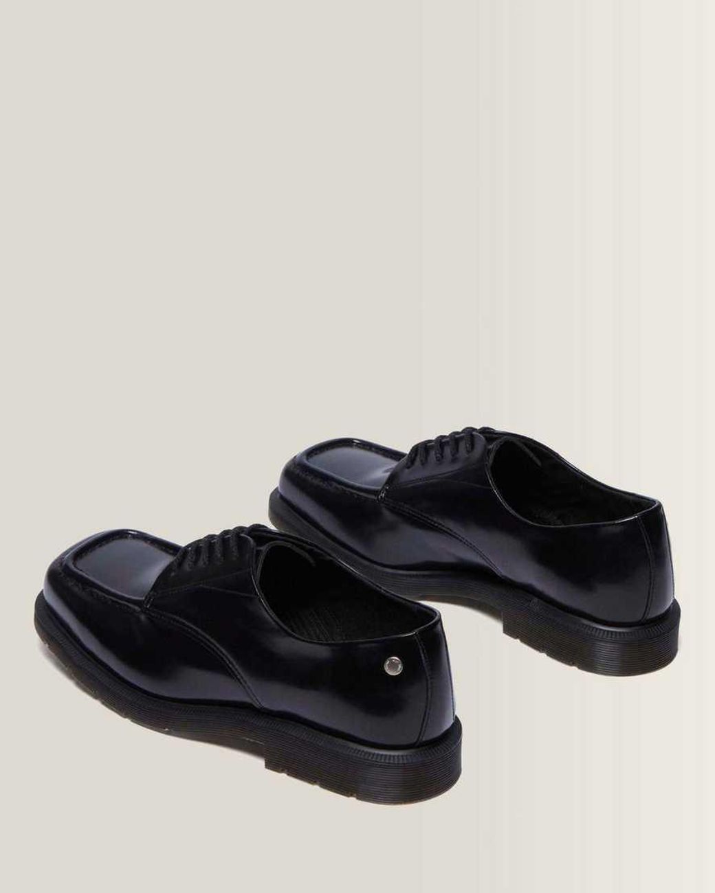 Dr. Martens Black Durrow Dress Shoes for men