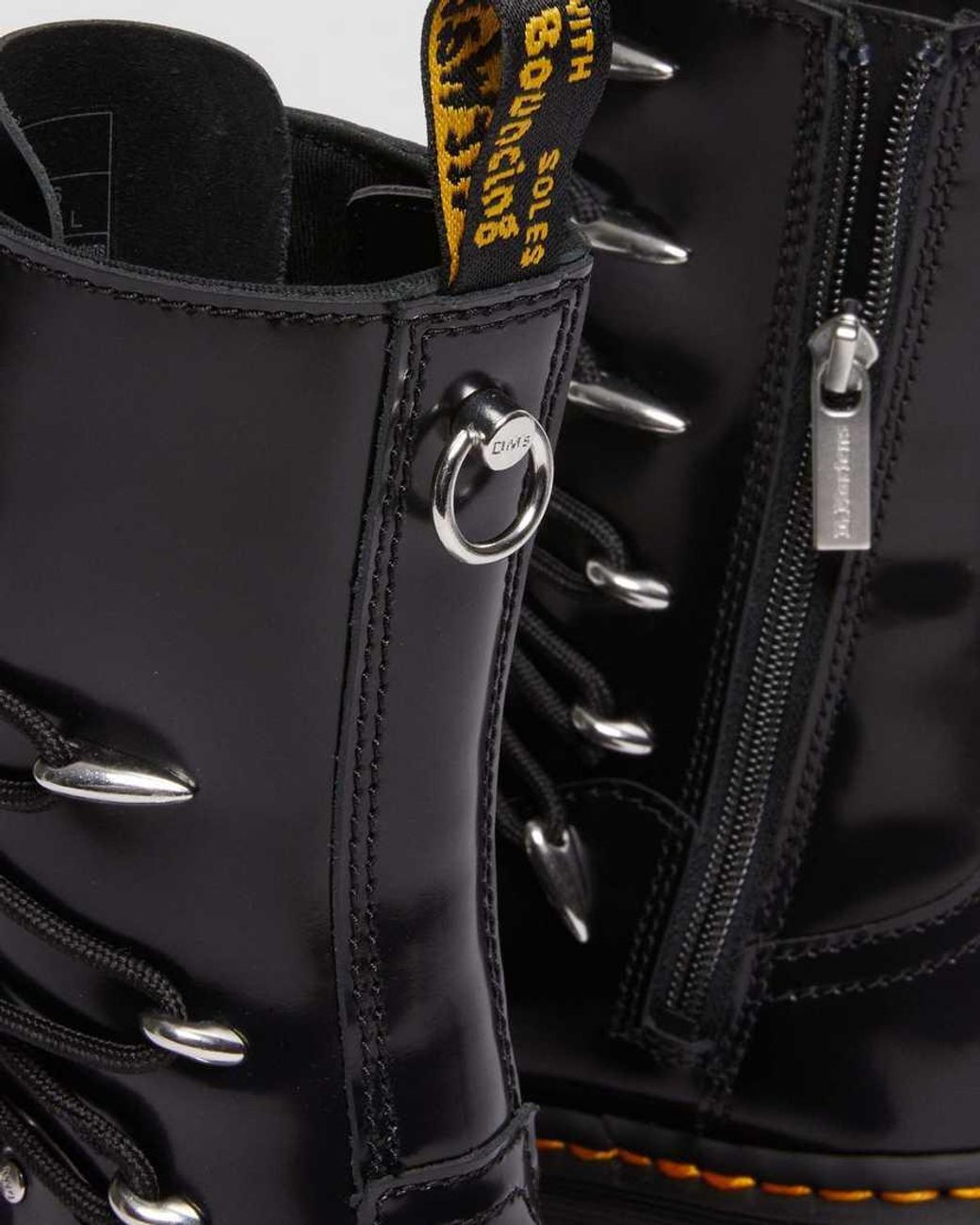 Dr. Martens Jadon Hi Ltt Max Leather Platform Boots in Black Dr. Martens Jadon Hi Ltt Max Leather Platform Boots in Black
