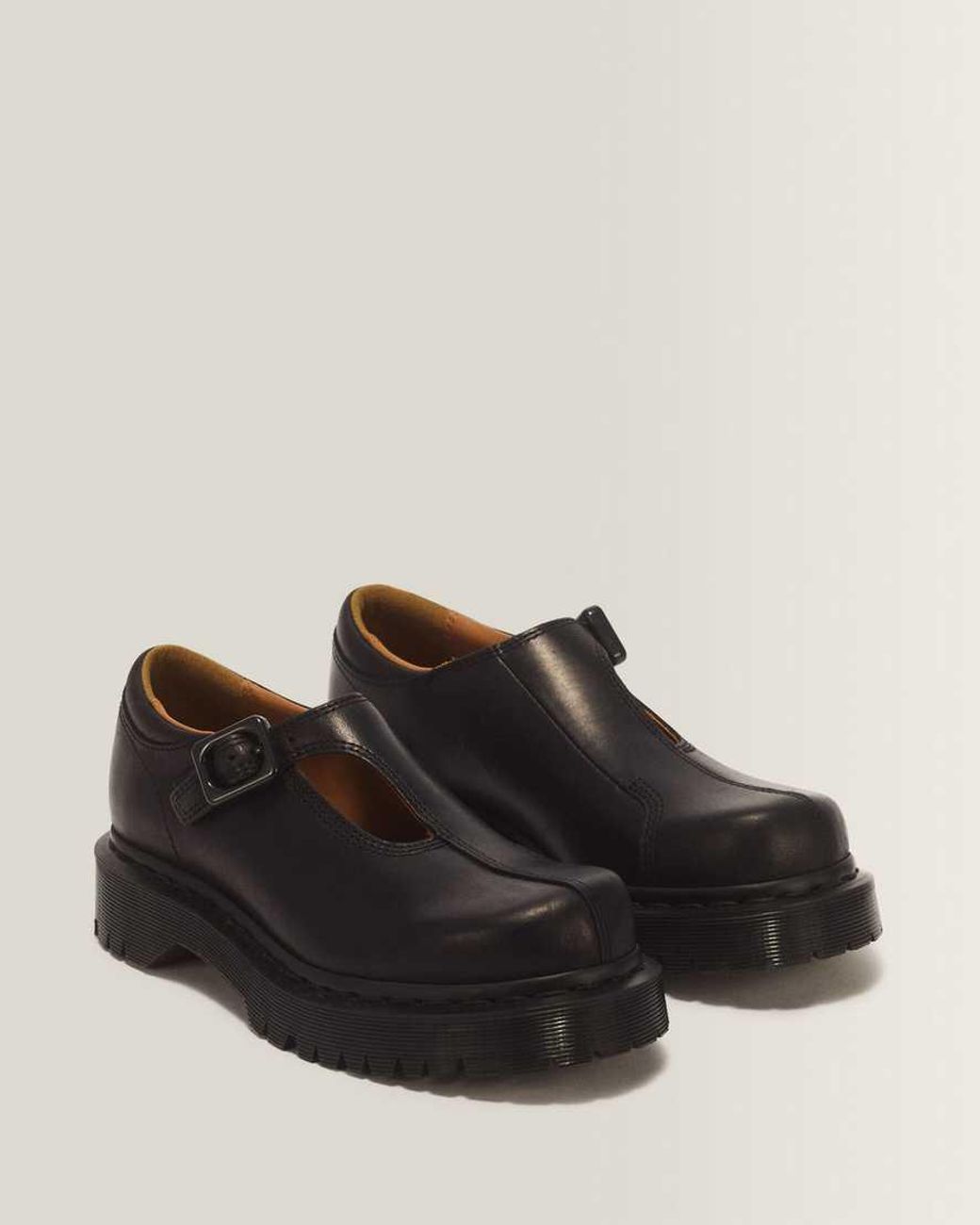 Dr. Martens Black Rejena Mary Jane Old Harness Leather Shoes
