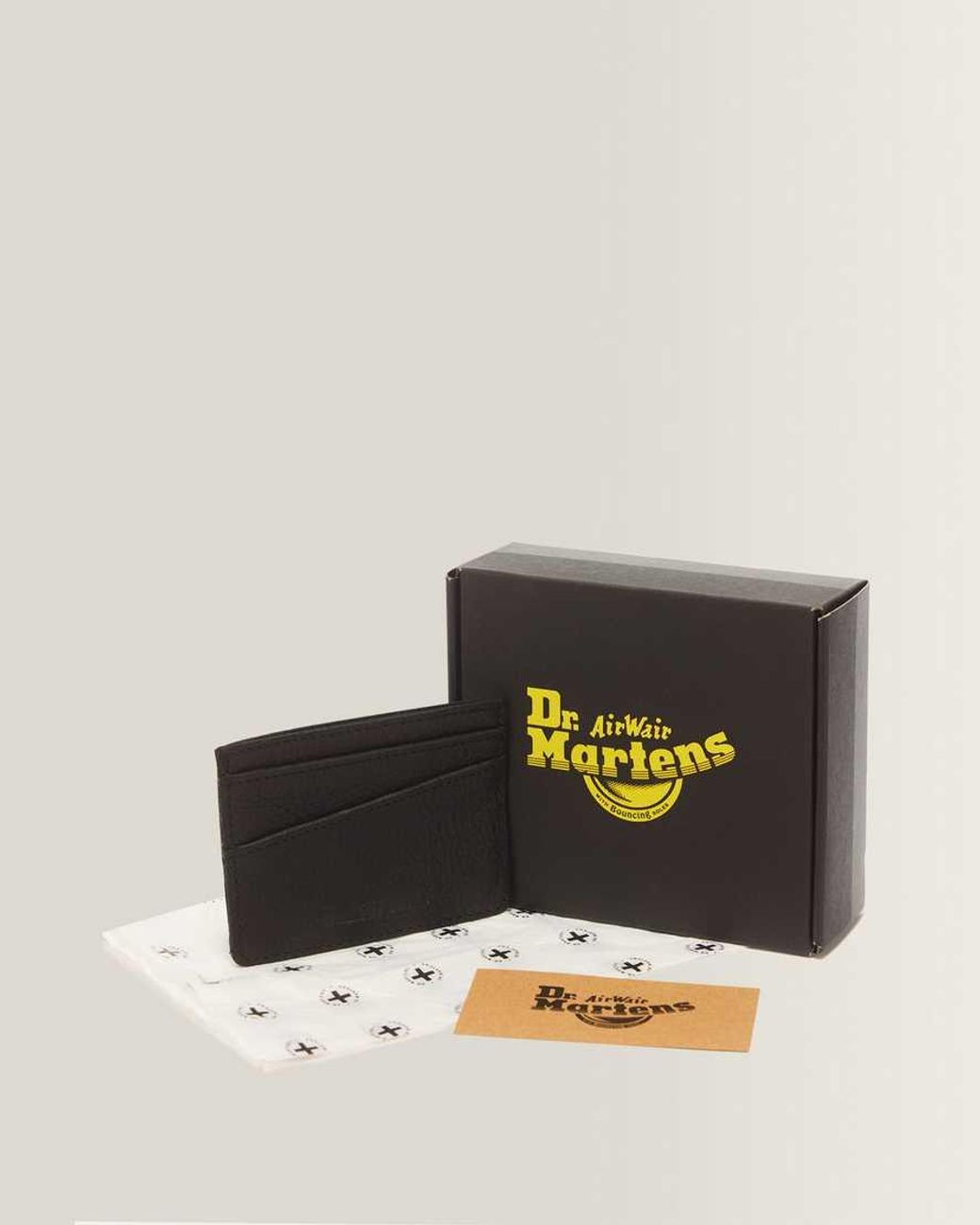 Dr. Martens White Ambassador Leather Cardholder