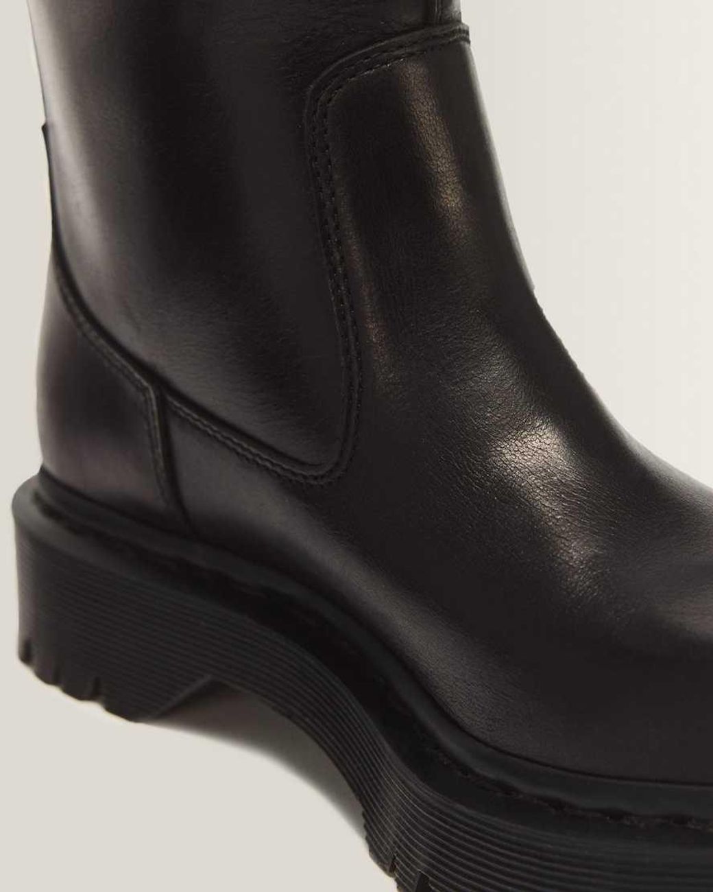Dr. Martens Black Rejena Hi Old Harness Leather Boots