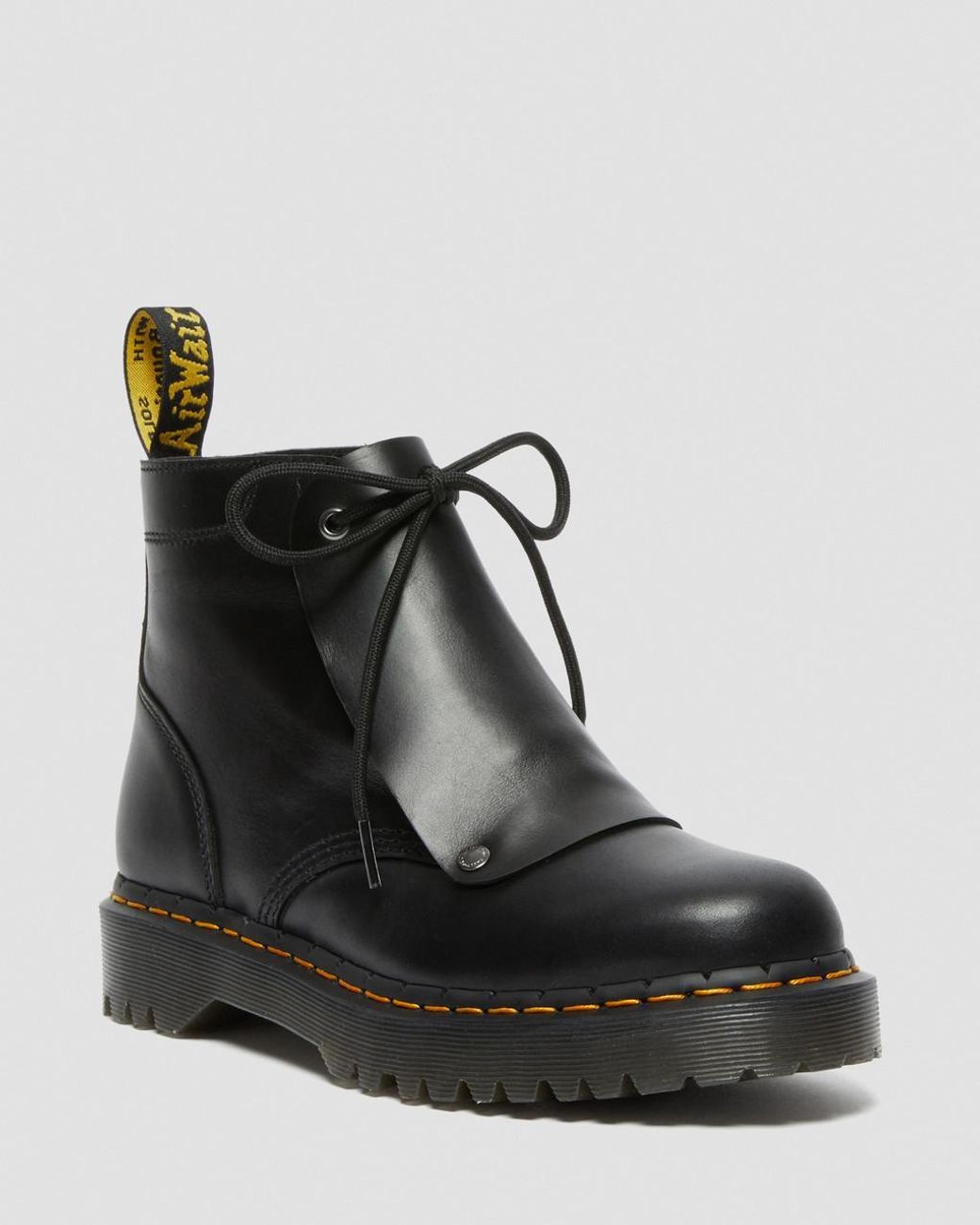 1460 Bex Smooth Leather Lace Up Boots in Black | Dr. Martens