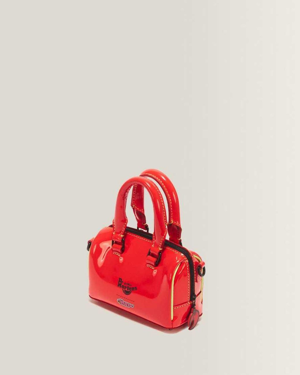 Dr. Martens Red Mini Top Handle Powerpuff Bag