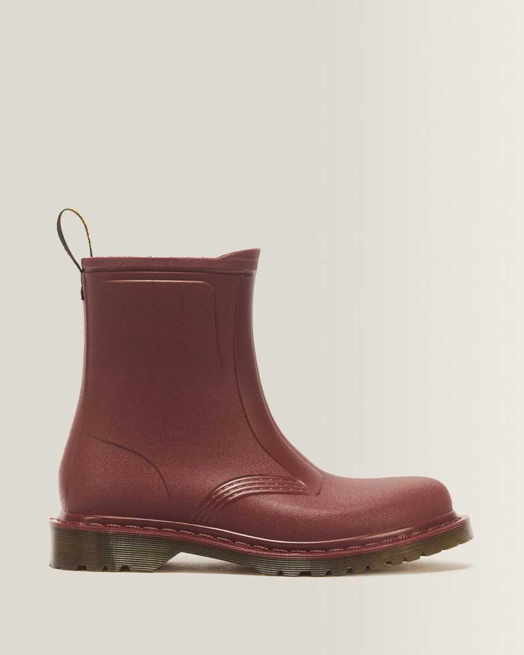 Dr. Martens Red 1460 Rain Pull On Waterproof Boots