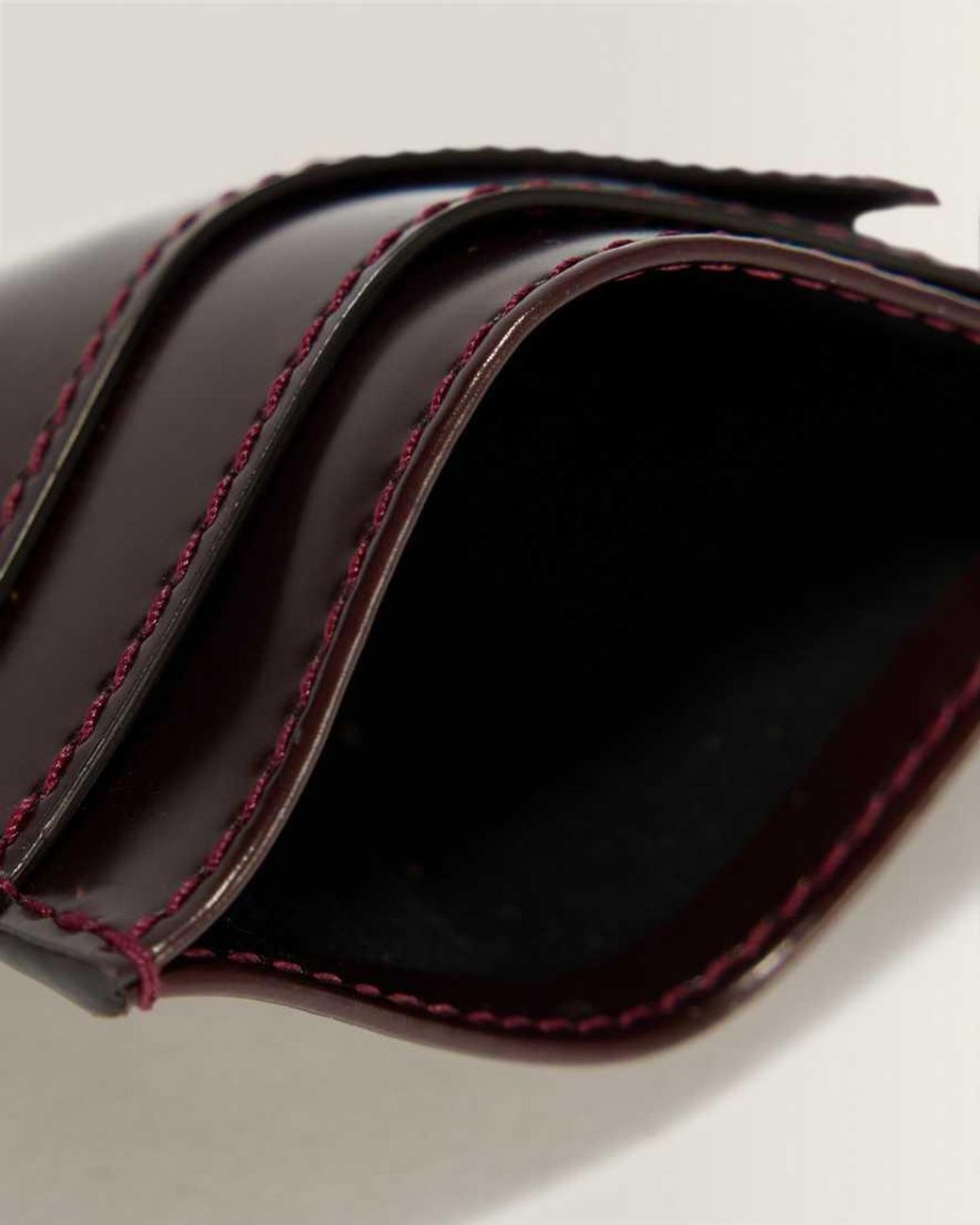 Dr. Martens Red Cardholder Ii Slg Cherry Oxford Rub Off