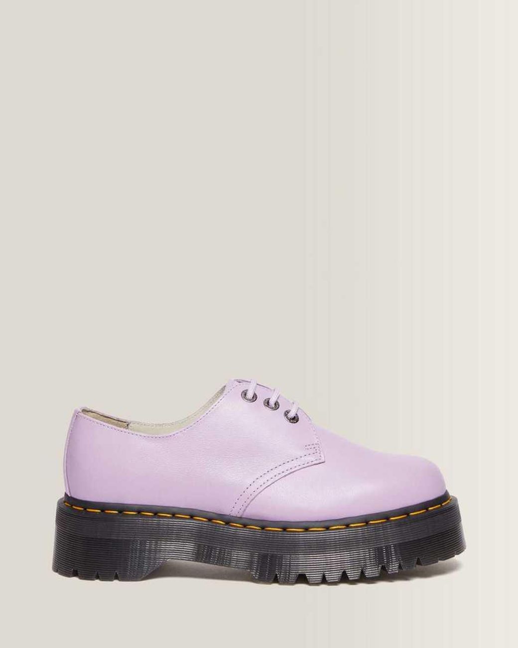 Dr. Martens Pink 1461 Ii Pisa Leather Platform Shoes