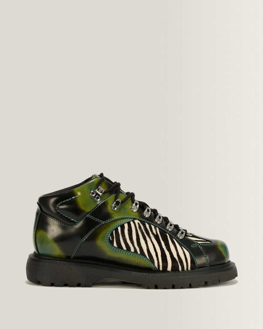 Dr. Martens Green Wayborne Brain Dead Leather Boots for men