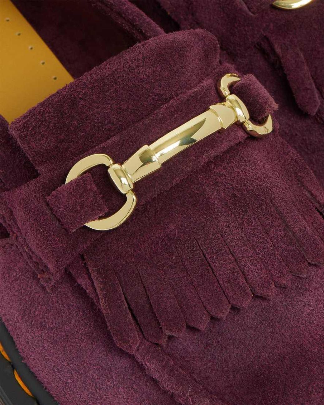 Dr. Martens Adrian Snaffle Suede Loafers in Purple for Men | Lyst UK