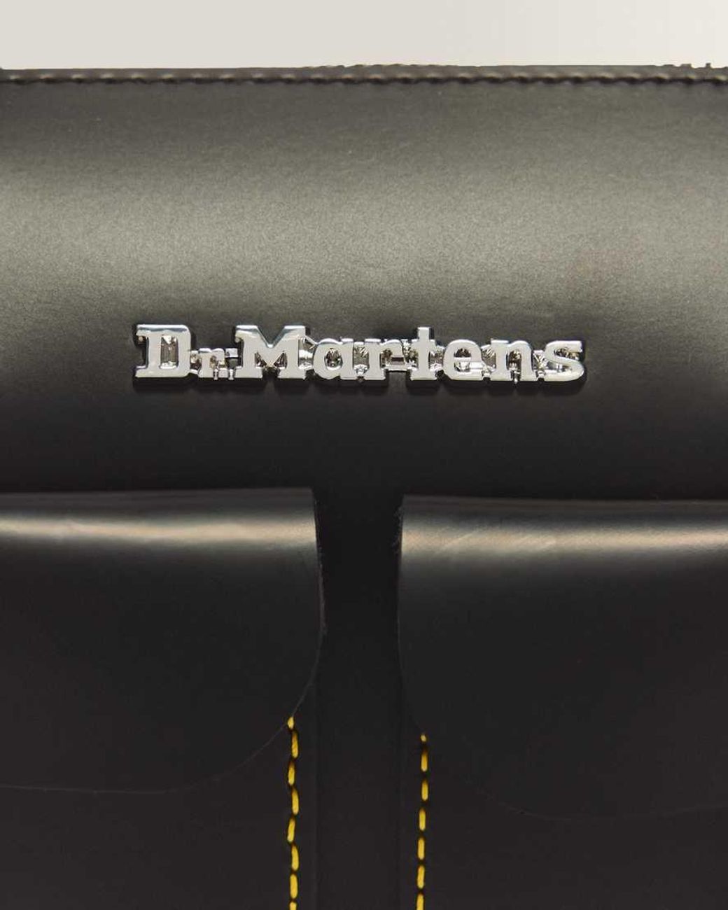 Dr. Martens Black Kiev Leather Top Handle Bag