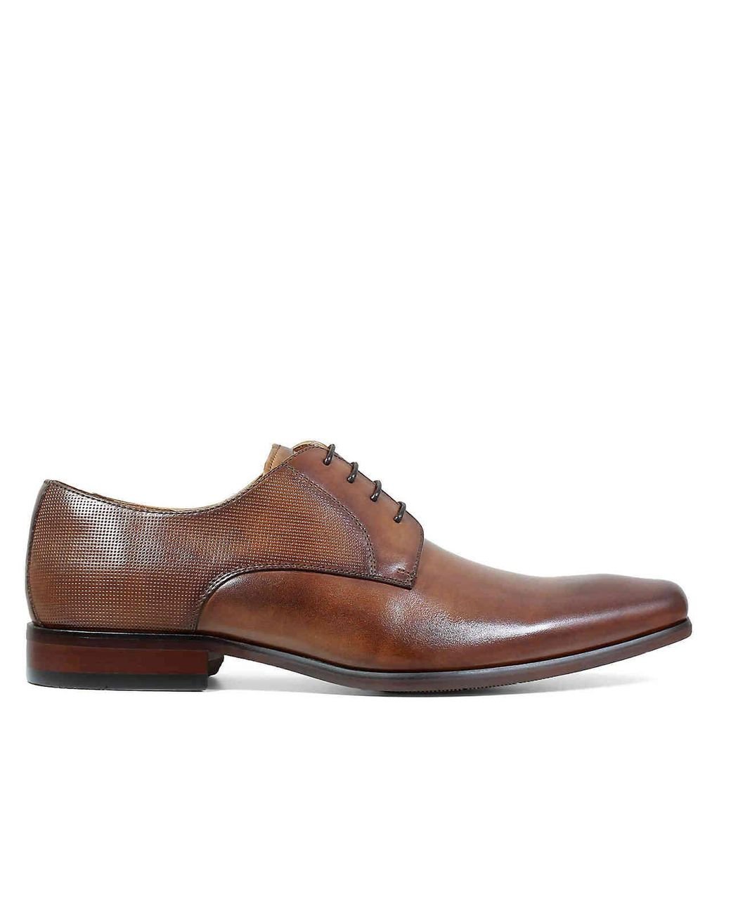 Malvern /'Euston/' Mens Brown Leather Lace Up Shoes