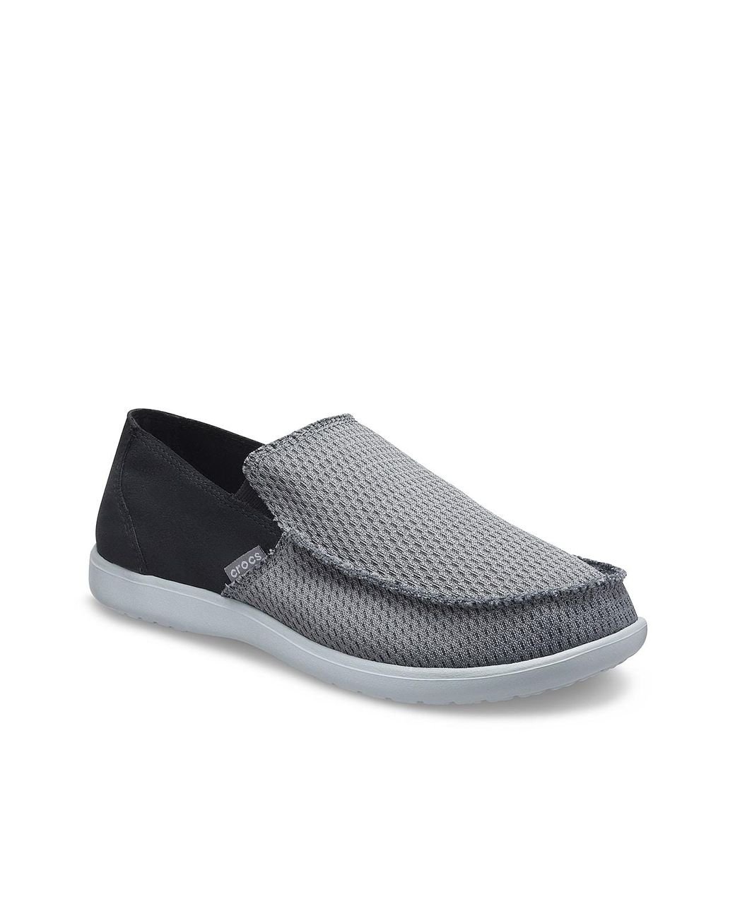 Crocs™ Santa Cruz Siesta Cay Slip-on in Gray for Men | Lyst