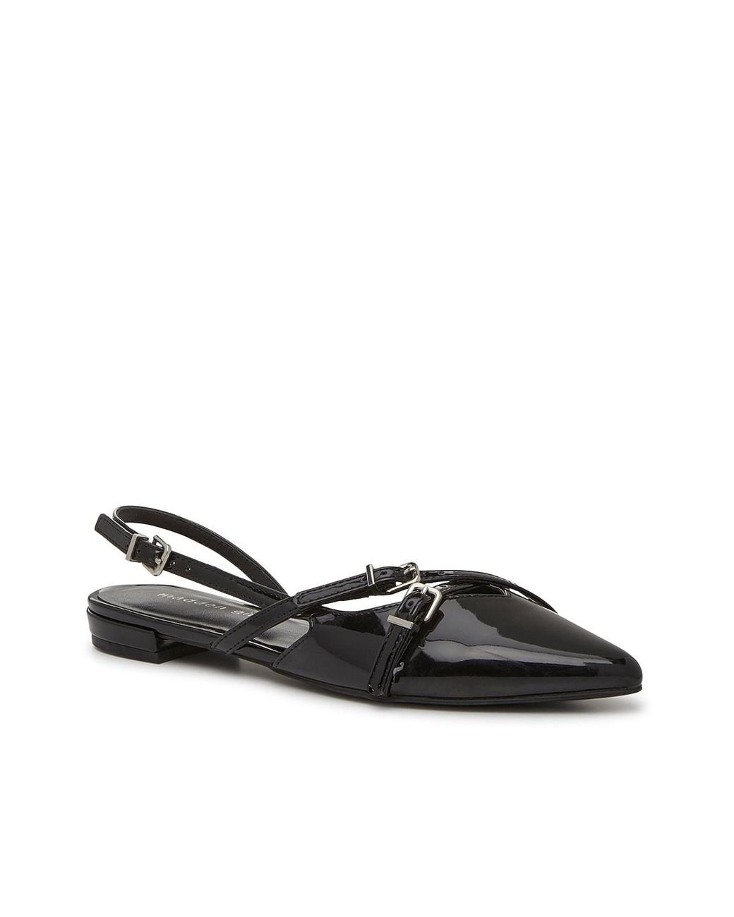 Madden girl black flats clearance