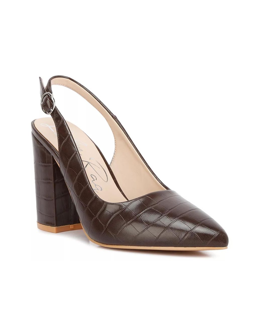 LONDON RAG Black Macha Pump
