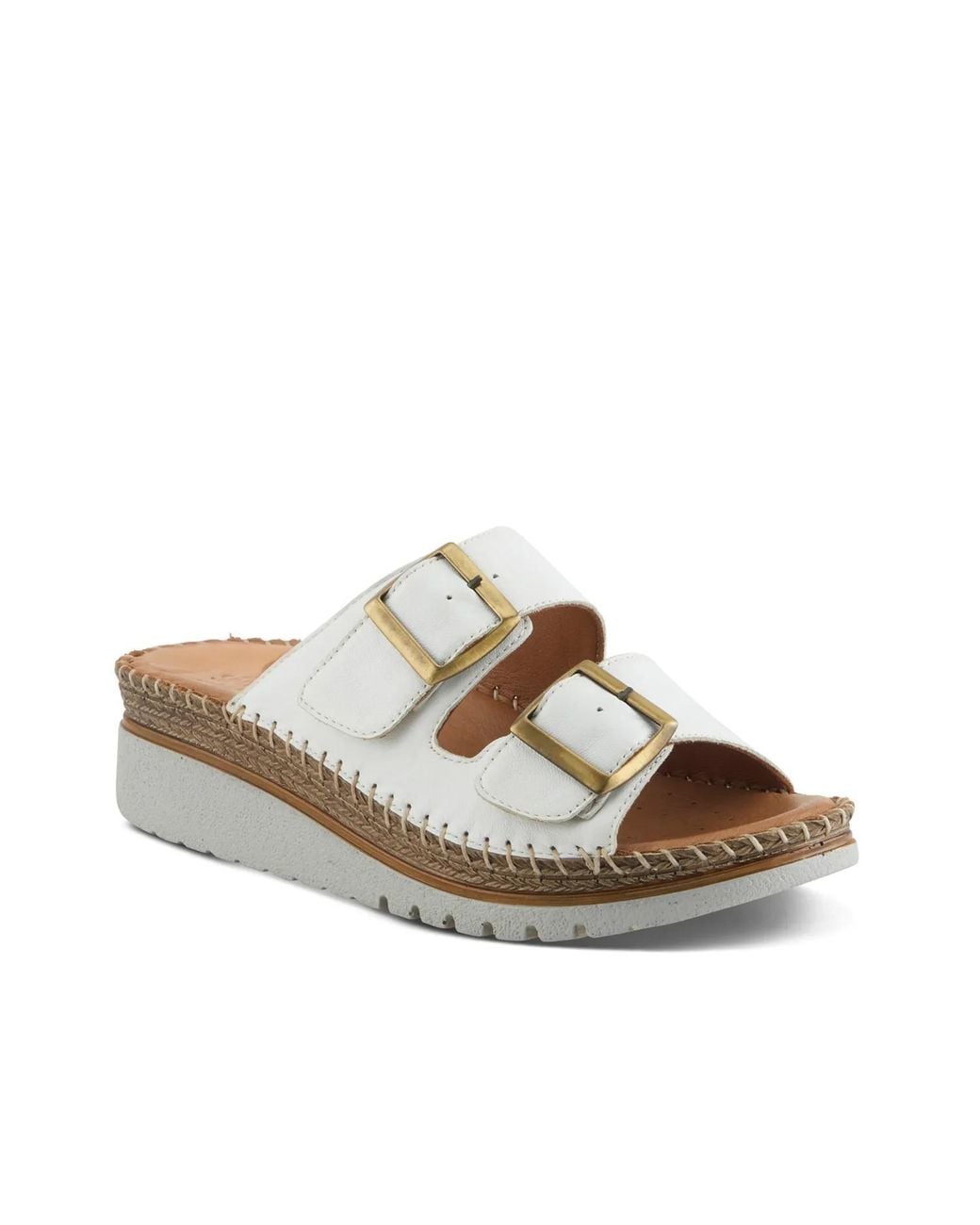 Spring Step Metallic Minisia Wedge Sandal