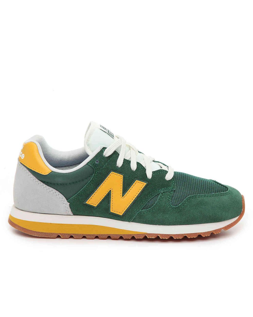 New Balance Suede 520 Sneaker in Green/Mustard Yellow (Green) for Men | Lyst
