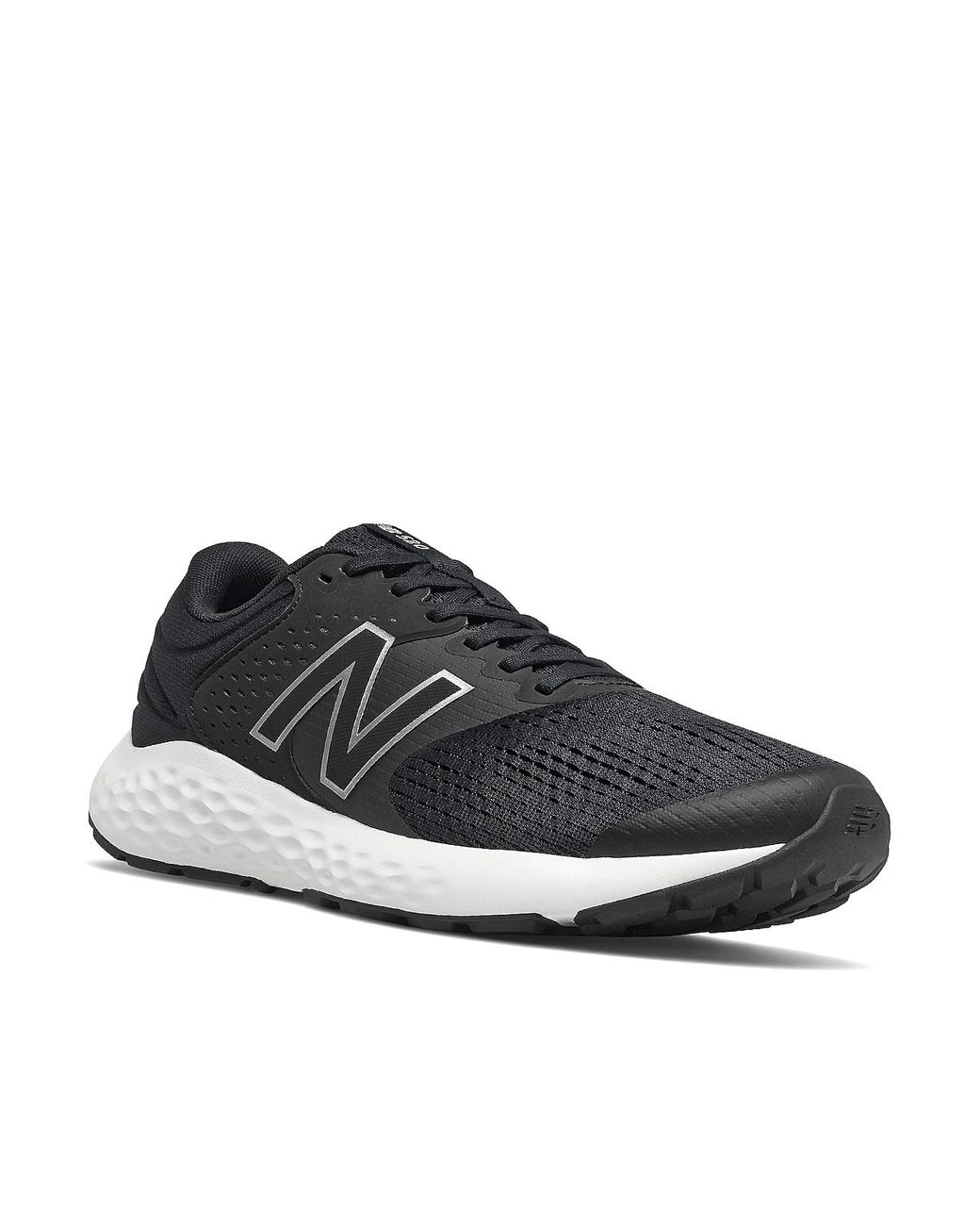 New Balance Synthetic 520 V7 Running Shoe in Black/White (Black) for Men - Lyst