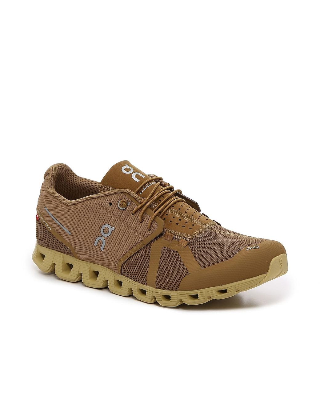 on cloud shoes brown
