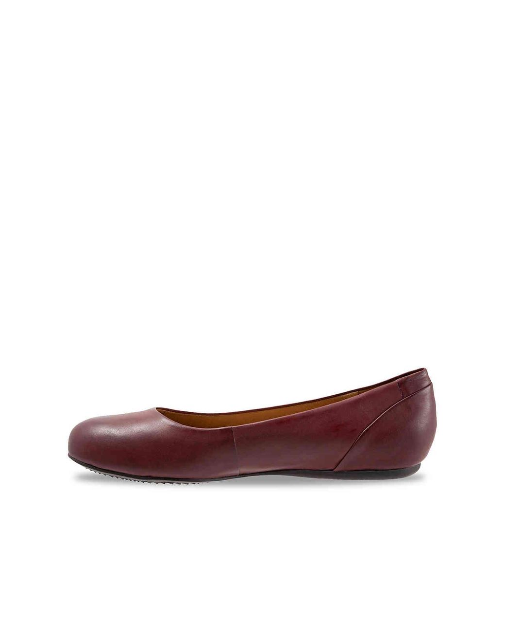 sonoma leather ballet flats