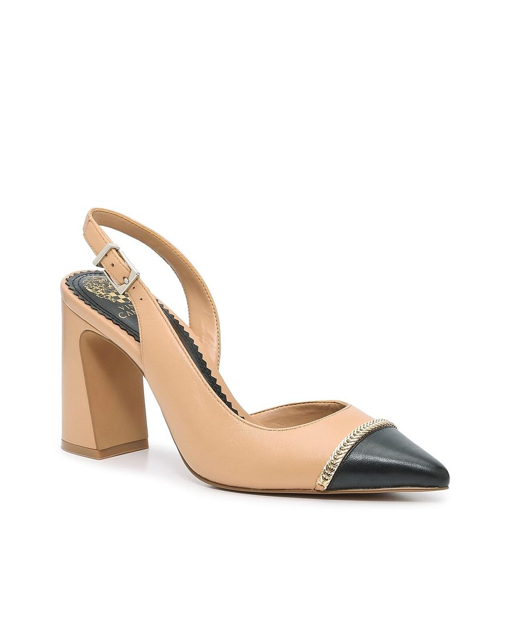 Vince Camuto Antelle Slingback Pump in Black | Lyst