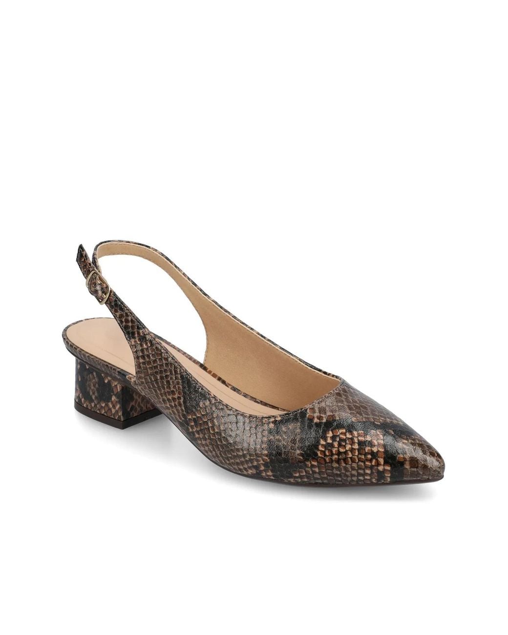 Journee Collection Black Sylvia Pump